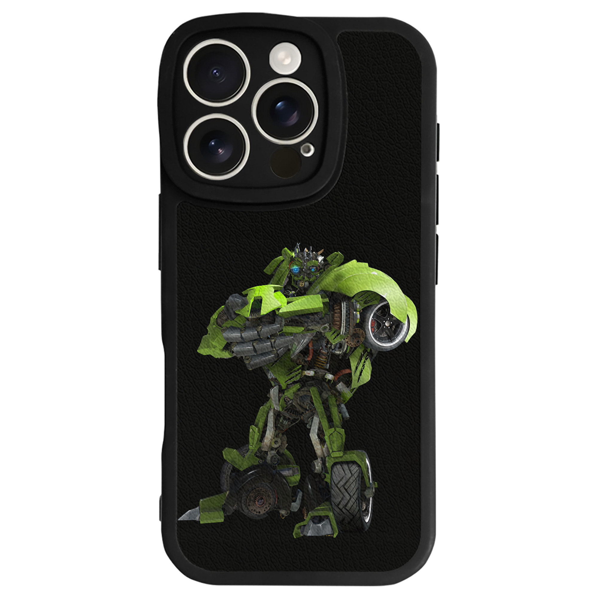 （画像用） Transformers トランスフォーマー 【iPhone 16シリーズ対応】シリコンスマホケース（レザー調） 材質：シリコン